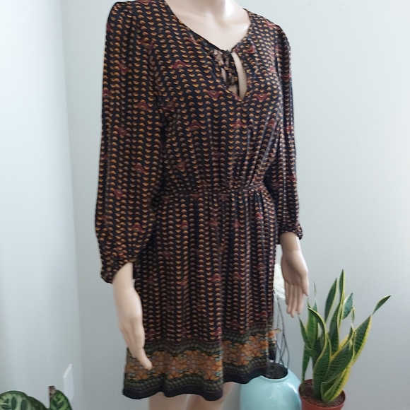 urban outfitters Staring at Stars dress spring cottagecore long sleeves - Picture 4 of 16